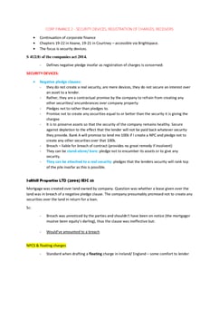 Company Law II Notes